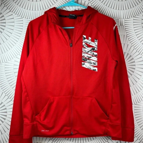 Nike‎ Youth Red Track Jacket XL - Picture 1 of 6